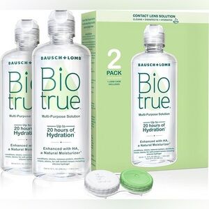 Bausch + Lomb Biotrue Multi-Purpose Solution – 2 Pack (NWT) 👁️